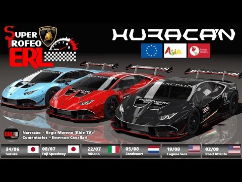 ERL HURACÁN SUPER TROFEO | ETAPA 02 DE 06 | FUJI SPEEDWAY | ASSETTO CORSA | COM RÉGIS MORENO virtual reality