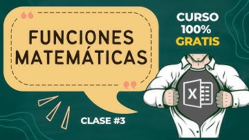 🚀 CURSO de EXCEL [2023] - GRATIS - #3 Funciones matemáticas