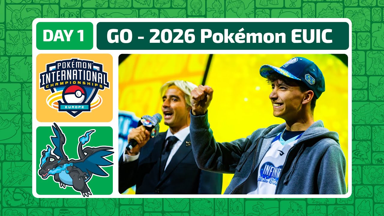 GO Day 1 | 2026 Pokémon Europe International Championships