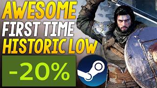 AWESOME HISTORIC LOW FIRST TIME EVER STEAM GAME DEAL + MORE GREAT HISTORIC LOW DEALS!