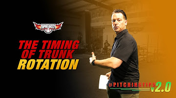 Top Velocity Pitching Tips | The timing of trunk rotation