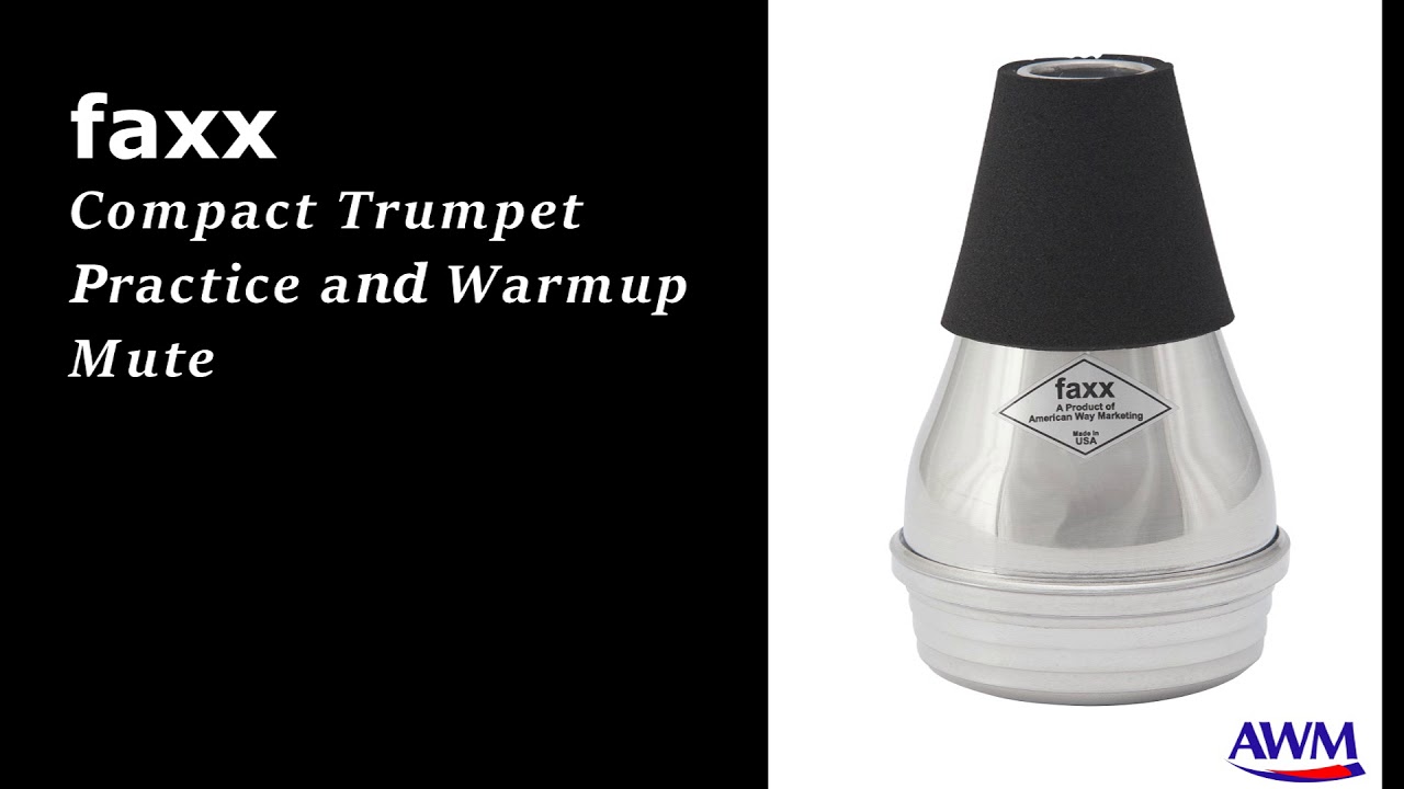 FAXX Compact Trumpet Practice Mute FAXX Compact Trumpet Practice Mute