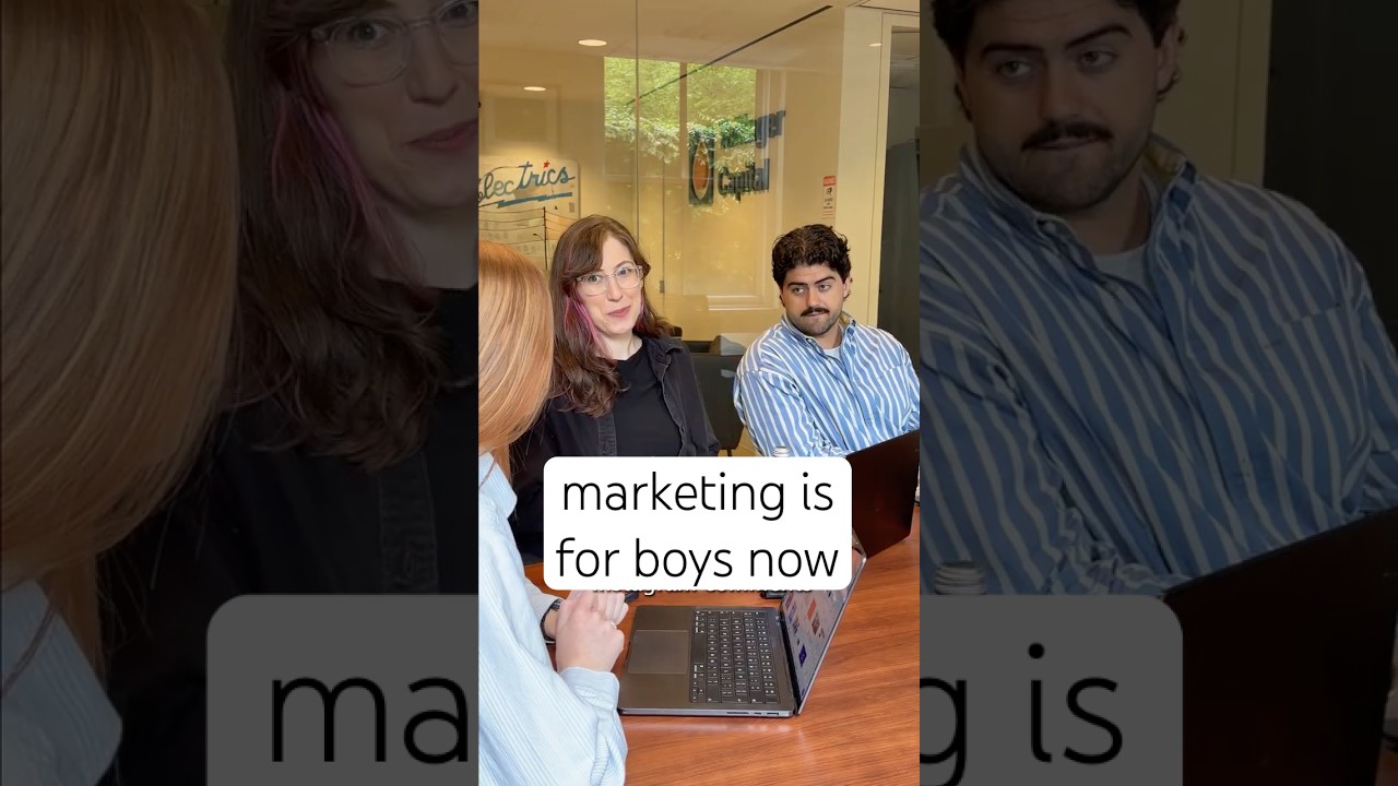 He's a marketing "engineer"!? 🤨