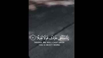 تلاوة القران بصوت عبد الرحمن مسعد من سورة المزمل