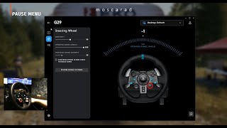 My best settings logitech g29 on EA Sports WRC
