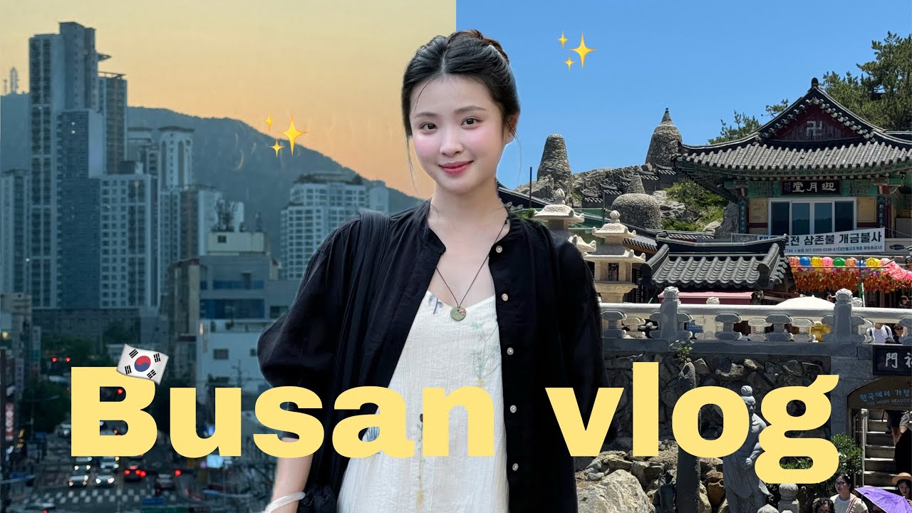 Busan vlog 🇰🇷 First time in Korea 🎀
