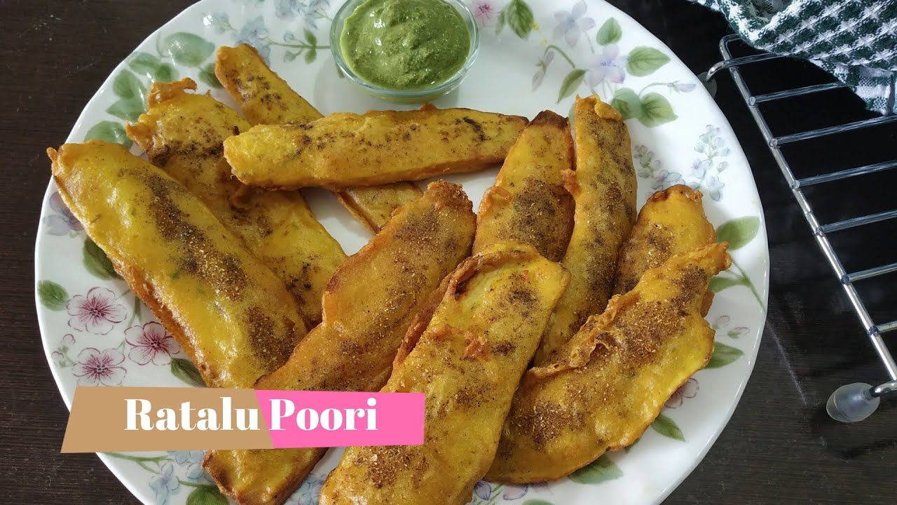 रतालू  पुरी | Ratalu Puri | Indian Cuisine Recipes