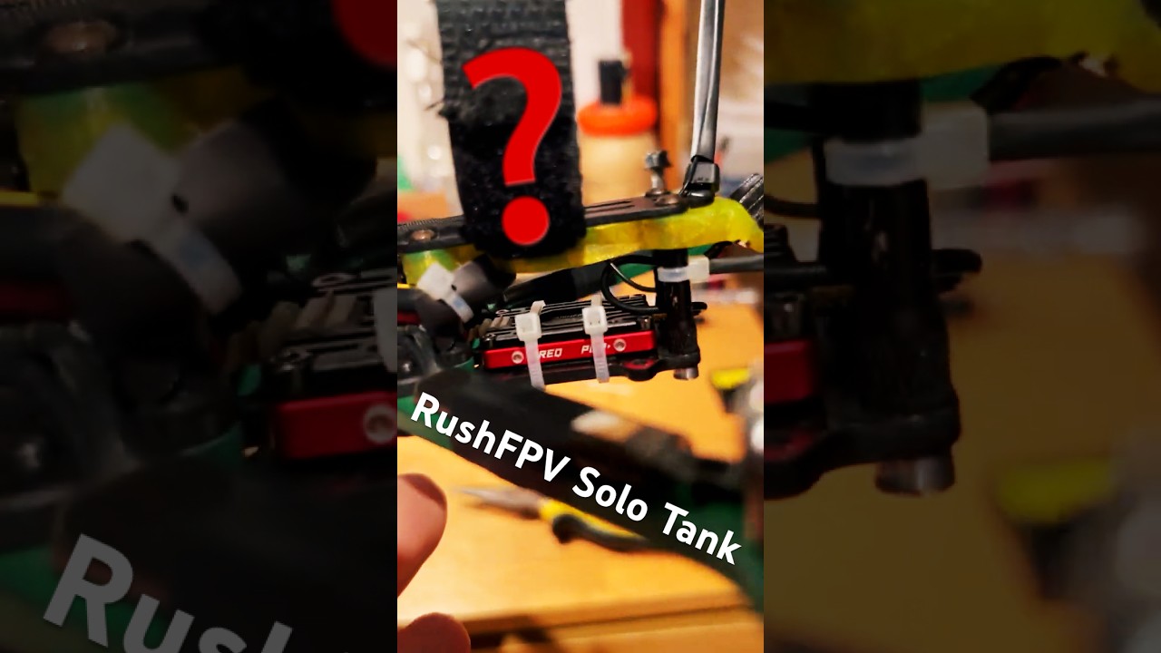 Is this how to attach Rush Tank Solo VTX? 
