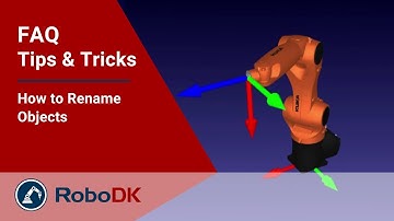 How to Rename Objects - Tips & Tricks