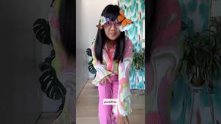 #ad A last-minute costume with pieces I picked up at the thrift store with the help of VELCRO®.