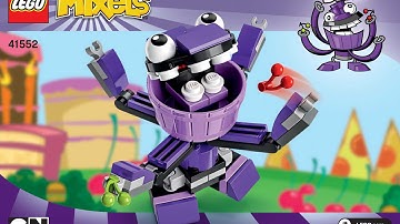 LEGO 41552 Berp Instructions LEGO MIXELS Series 6 Munchos