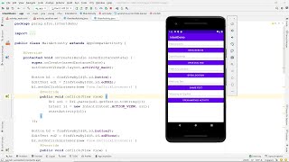 Android Java - Implicit Intent and Explicit Intent Practical Demo screenshot 3