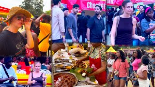 Diasporans Storms Ghana’s🇬🇭 Biggest Food Party Festival | Maggie Waakye Summit, Detty December Edit.
