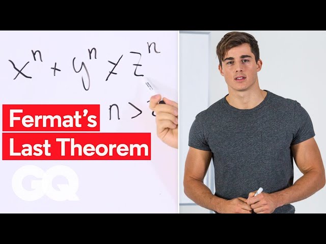 Handsome Math Professor Pietro Boselli Explains Fermat's Last Theorem | GQ class=