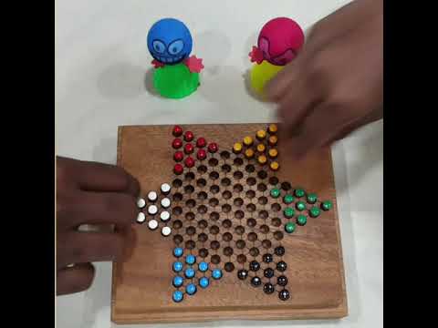 Let's Play Chinese Checkers - 2 Player Game#shorts