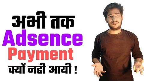 November 2018 Adsense Payment Delay : Reason