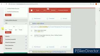 Times Jobs P7: Candidate Search Using Data Base, Learning  Filters screenshot 4