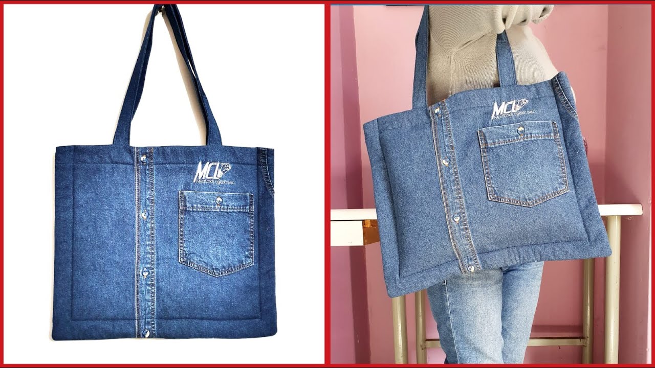 Este bolso está hecho con una camisa, aprende cómo 