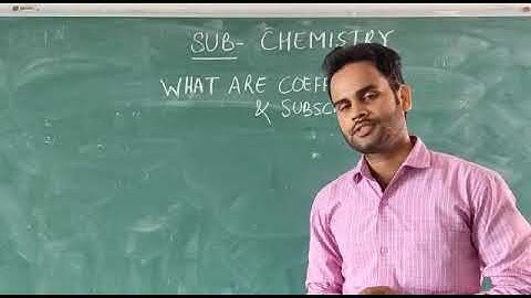 Coefficients And  Subscripts