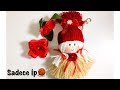 Çok Güzel Yapımı Kolay İpten Bebek Anahtarlık Yapımı-Very Nice Made Easy Rope Doll Keychain Making