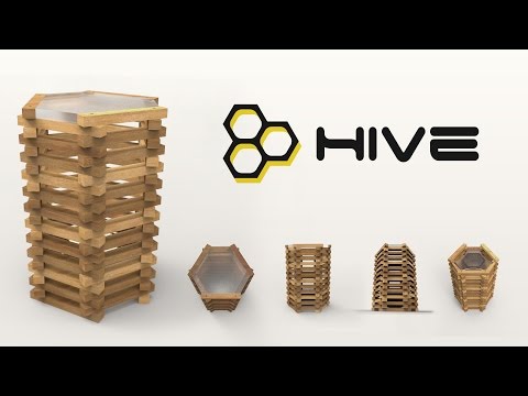 Hive Stool - Smart Furniture