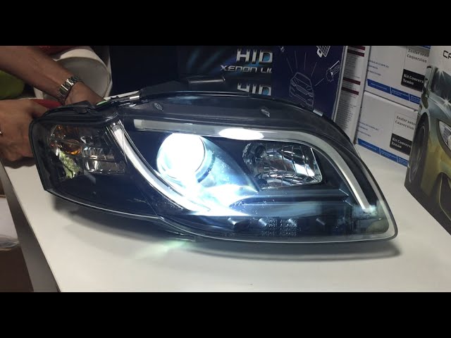 Xenon Kit Car: Types, installation, xenon bulbs and colors. Hid