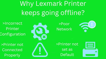 Lexmark Printer Offline Error Windows 11, 10, 8, 7 & Mac
