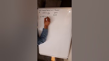 SQA Higher Maths 2017 Paper 1 Number 8