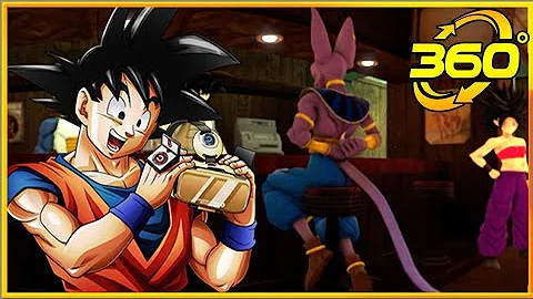 HOW THEY TRAIN!   Dragon Ball in virtual reality 360 videos realidad virtual vr