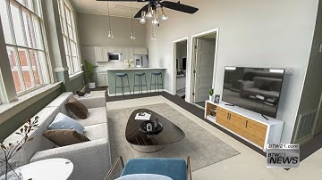 Former school turned into 23-unit apartment building