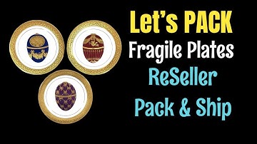 How to properly pack and ship glass or breakable items | ebay Etsy Poshmark