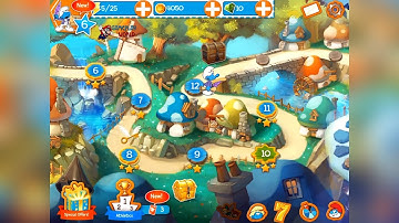 Smurfs Epic Run -  [Level 12] IOS & Android game - Walkthrough Video HQ