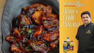 Venkatesh Bhat makes Honey Chilly Potato | Recipe in Tamil | HONEY CHILLI POTATO