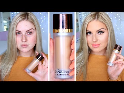 $80 Foundation First Impression! ♡ Tom Ford Traceless Perfecting Foundation  - YouTube