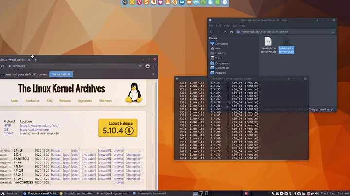 ArcoLinux : 1792 How to downgrade to an older linux-lts kernel
