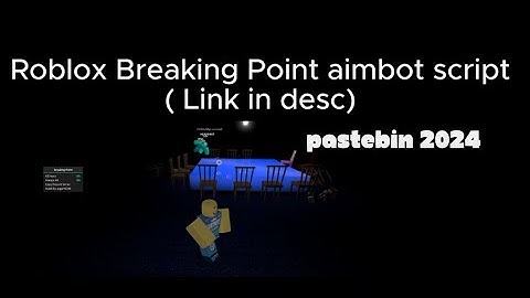 Roblox breaking point (AIMBOT SCRIPT 2025) * Link in desc* (*Still Working*)
