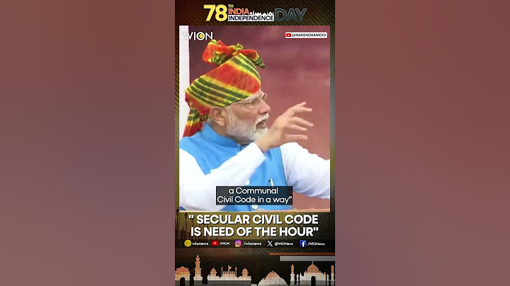Independence Day 2024: 'Current civil code is communal, secular UCC is need of the hour': PM Modi