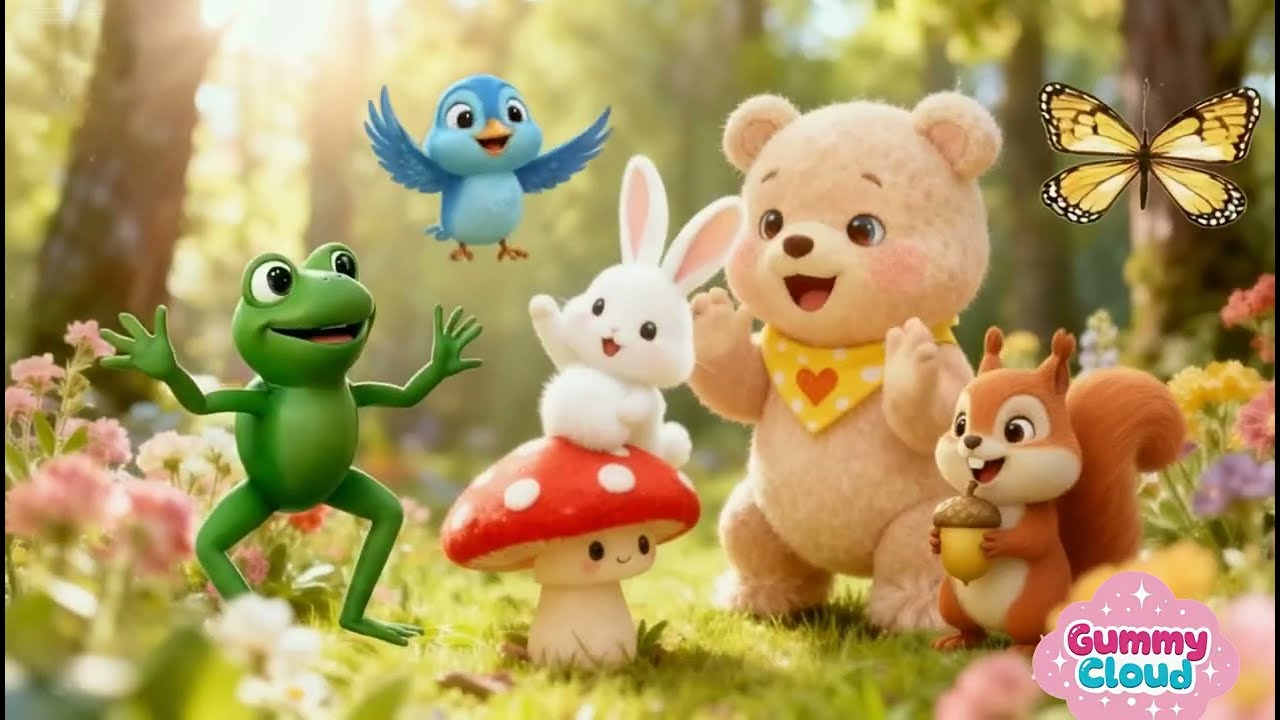 Peek a boo - Original Kids Song / Nursery Rhymes & Kids Songs / Playful and Fun