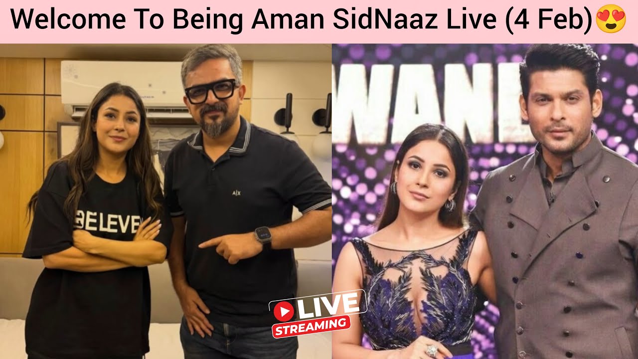 [4 FEB] Shehnaaz Gill Shooting for a Song with Arabic Singer 😍 Being Aman SidNaaz Fans Live❤️
