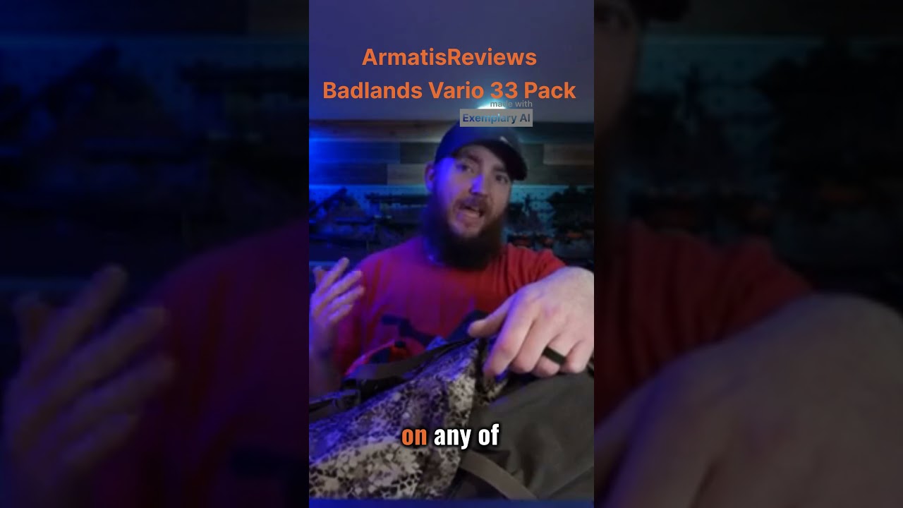 Why I Chose the Badlands Vario 33 Hunting Pack