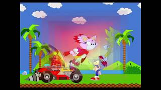 Steel The Hedgehog-Turbo Charged Remastered