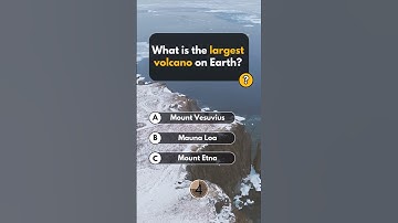 What is the largest volcano on Earth? #shorts #DiscoverTheWorld #StayCurious