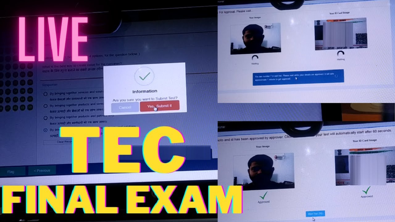 CSC TEC Final Exam LIVE (2020). (How to give Final TEC exam) YouTube