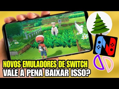 EMULADOR PINE / UZUY / NYUSHU OS NOVOS EMULADORES DE SWITCH PRA ANDROID