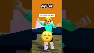👨 🦲 BIRTH to DEATH of a BALD KID In Blox Fruits! 🐺 #shorts