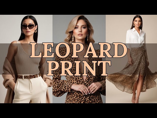 5 Leopard Print Chic Outfits for Spring 2025 | Bold & Elegant Fashion -  YouTube
