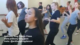Anthony King's Michael Jackson Style Dance Class - Thriller