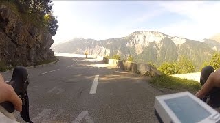 Ascension de l'Alpe d'Huez à vélo