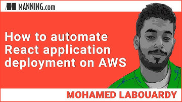 How to automate React application deployment on AWS