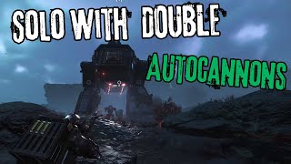 Helldivers 2 Solo the bots with Double Autocannons!